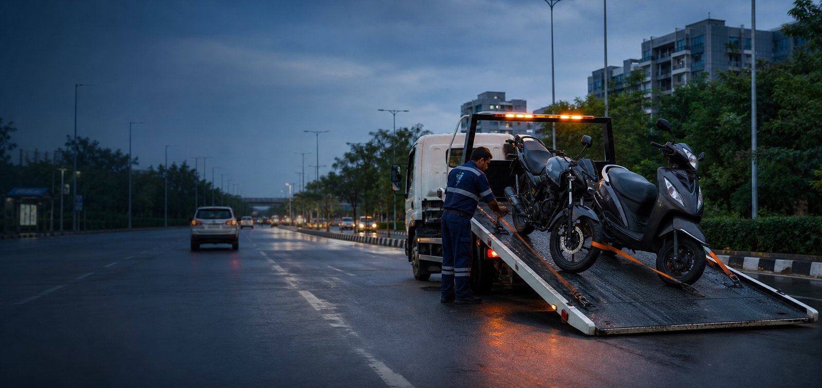 Two-Wheeler Towing Service — professional towing and roadside support