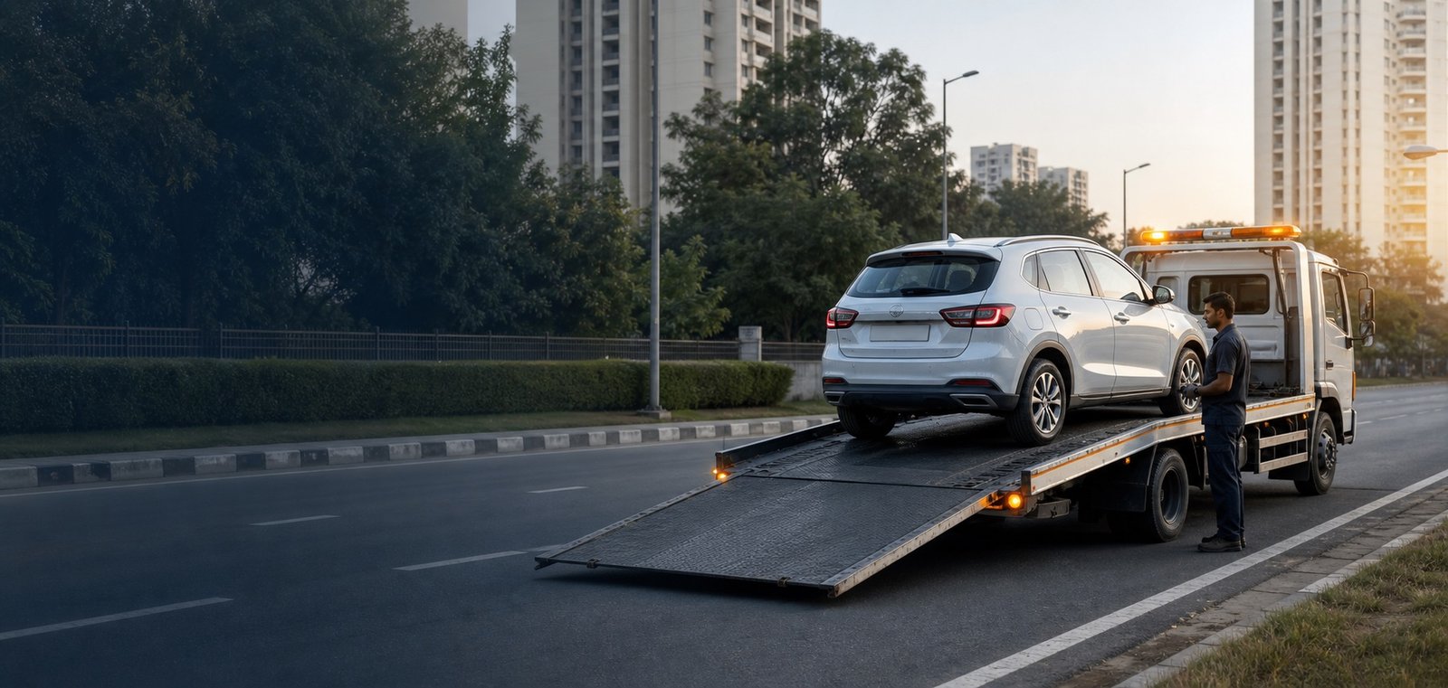 Doorstep Pick-and-Drop Facility — professional towing and roadside support